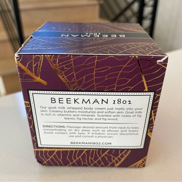 Beekman 1802 Fig Leaf Whipped Body Cream, 8.0 oz - Picture 2 of 2